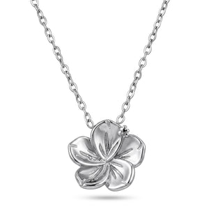 Hibiscus Necklace i stål