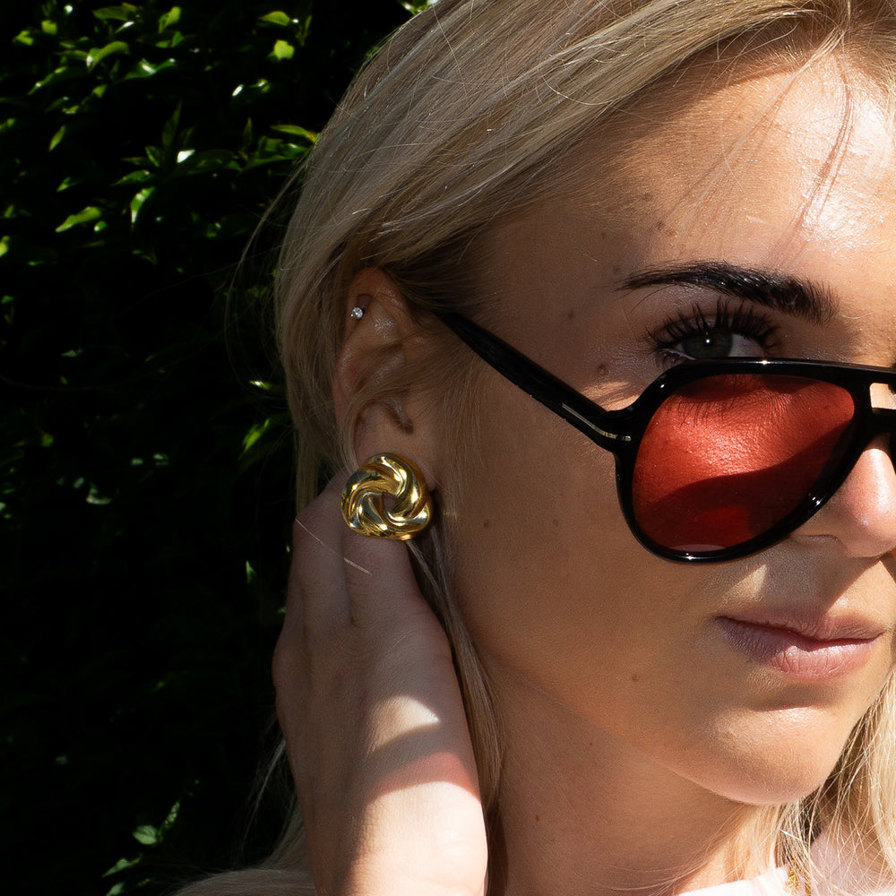 Kindred Studs i forgylt stål