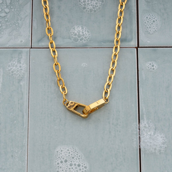 Unity Necklace i forgylt stål