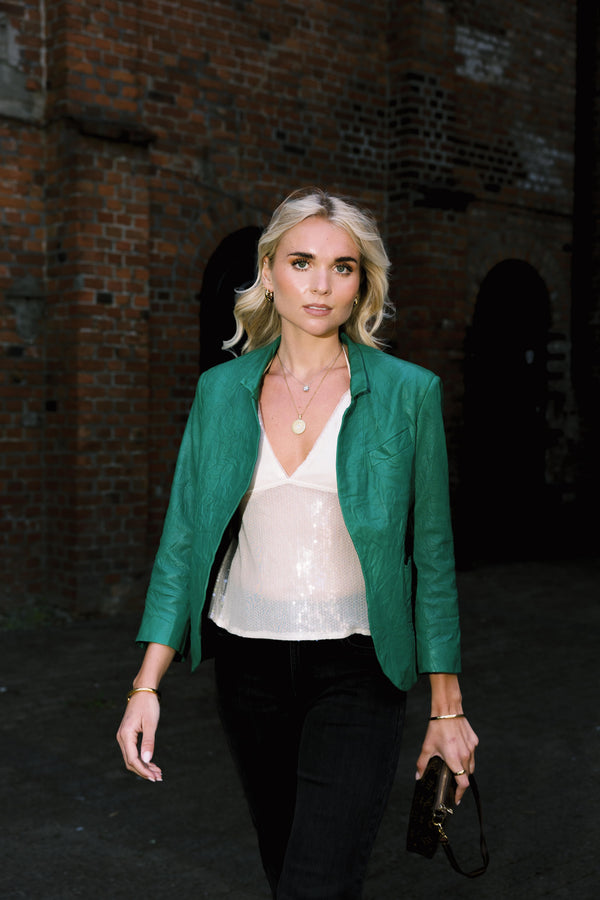 Radiant Necklace i forgylt stål