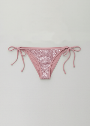 Makai Pink Tie-Side Bikini Truse