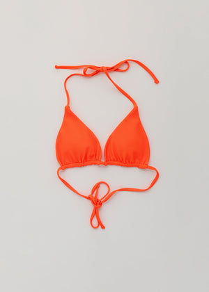 Kai Coral Orange Bikini Topp