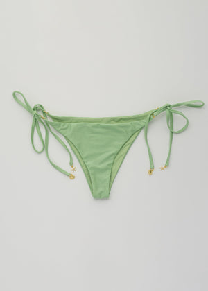 Moana Spring Green Tie-Side Bikini Truse