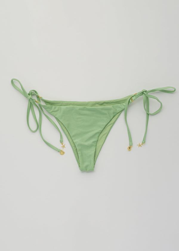Moana Spring Green Tie-Side Bikini Truse