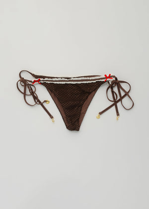 Nalu Brown Bikini Truse