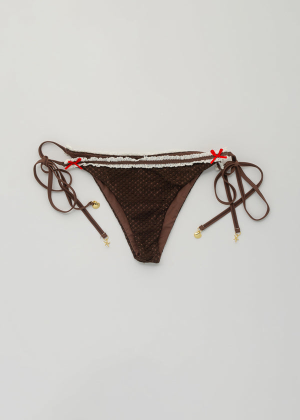 Nalu Brown Bikini Truse