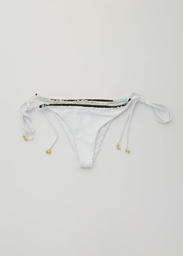Nalu White Bikini Truse